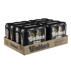 Windhoek Draught Cans 500ml...