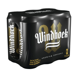Windhoek Draught Cans 500ml...